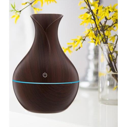 Air Humidifier Portable Aroma Essential Oil Diffuser Mini Aromatherapy Diffuser USB Mist Maker with LED Light for
