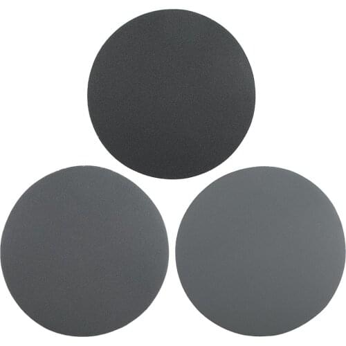 Uxcell 9Pcs 6-Inch Hook and Loop Sanding Disc Wet/Dry Silicon Carbide 240/400/800 Grit Assorted for Polishing Furniture,Wood