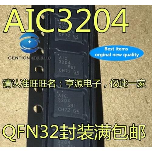 10PCS TLV320AIC3204 TLV320AIC3204IRHBR AIC3204 QFN32 decoding in stock 100% new and original