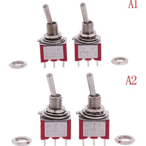 2Pcs 2/3 Way Tooyful Guitar Metal Closed Pickup Selector Tone Switch Toggle For Electric Guitar High Quality Knob