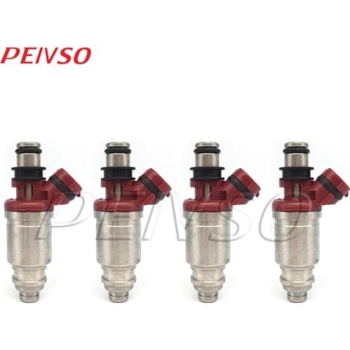 4x 23250-16160 23209-16160 fuel injector for TOYOTA NA Corolla 1992 Celica 1993~1997 1.8L 7AFE