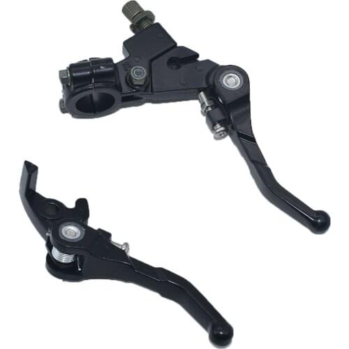 7/8 inch dirt bike/Pit bike folding clutch and brake lever spare parts