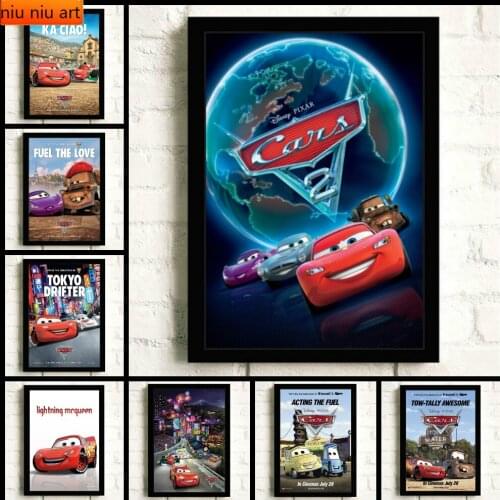 DIY Disney Pixar Car Story Diamond Painting Diamond Mosaic Cross Stitch Kits Full Diamond Embroidery Room Decoration