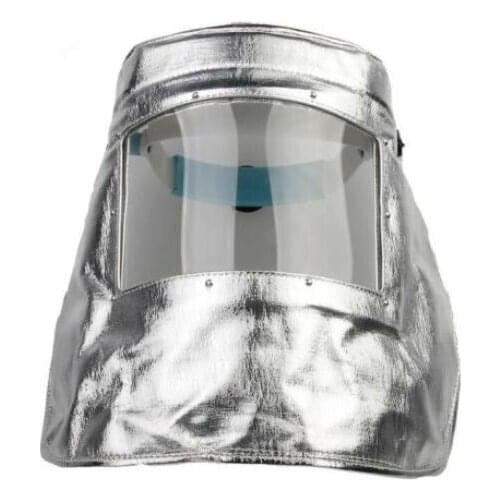 Anti Thermal Radiation 1000 Degree Heat Resistant Aluminized Suit Fireproof Cap Head Cover
