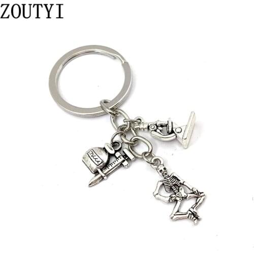 1 Science Keychain Student Medical Keychain Nurse Keychain Graduation Jewelry Bio Gift to Teacher