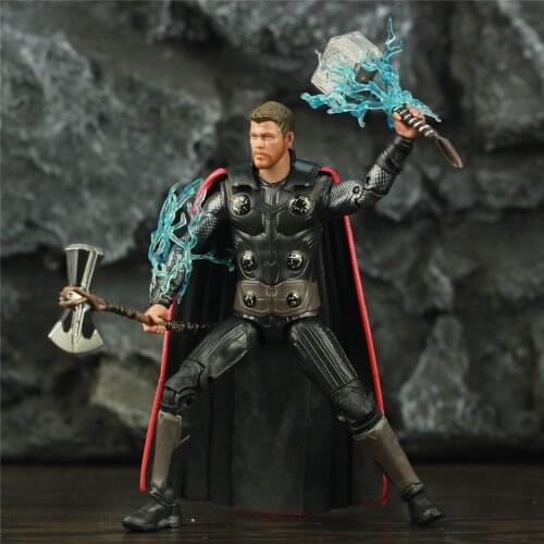 Marvel Avenger THOR 7" Action Figure Odinson Chris Hemsworth With StormBreake Mjollnir Endgame Infinity War Legends Doll ZD Toys