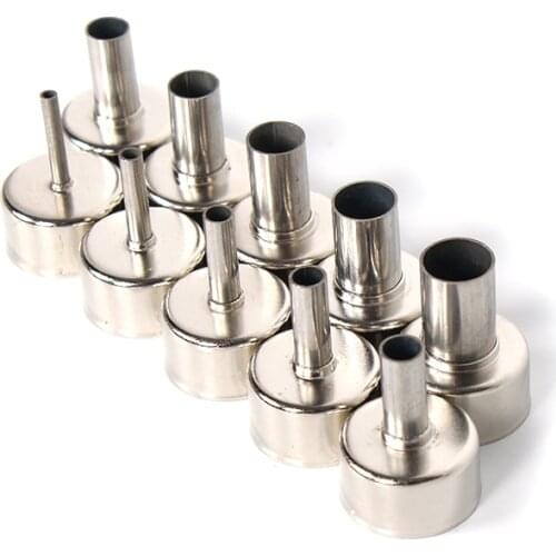 Repair Tools Welding Nozzle Soldering Station Hot Air Gun Round Hot Air Nozzle For 8858 8586 858D