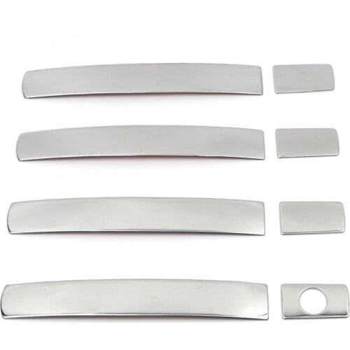 Car Door Handle Cover For Nissan Rogue X-Trail Qashqai (J11) 2014 2015 2016 2017 Stainless Steel Molding Trim