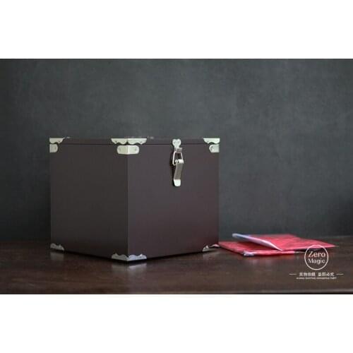 Light & Heavy Chest - MC Wooden Box Magica Professional Magicina Stage Illusions Gimmick Props Comdy Funny Magic Tricks