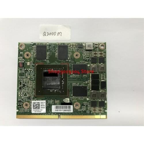 N12P-Q3-A1 Quadro 2000M Q2000M Q2000 Video Vga Graphic Card M5950 CARD For Laptop HP 8540W 8540P 8560W DELL M4600 M4700