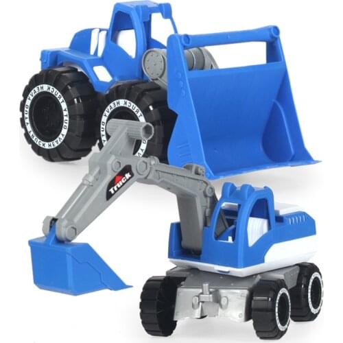 New Baby Classic Simulation Engineering Car Toy Excavator Model Tractor Toy Dump Truck Model Car Toy Mini Gift for Kids Boy