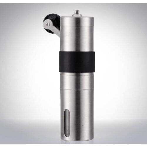 New Creative Hand-cranked Coffee Grinder With Silicone Stainless Steel Grinder Coffee Maker