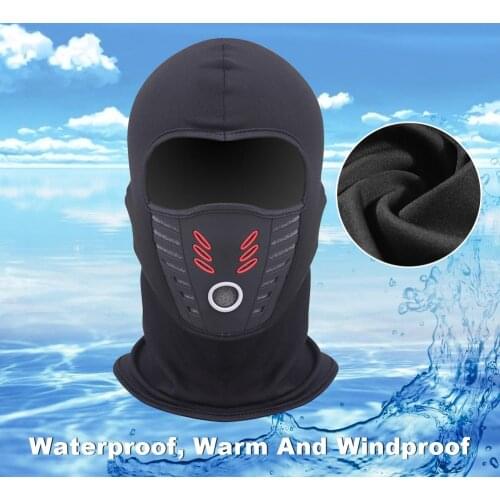 Dustproof, Windproof, Sunscreen, Warm, Wool Neck, Waterproof Mask, Bicycle Mask Cycling Mask Cycling Hat and Neck Protection