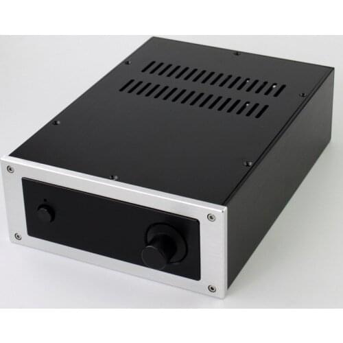 Size:218*92*308mm WA49 Full aluminum amplifier chassis / Digital amplifier chassis/DAC Decoder case/AMP Enclosure/case/DIY box