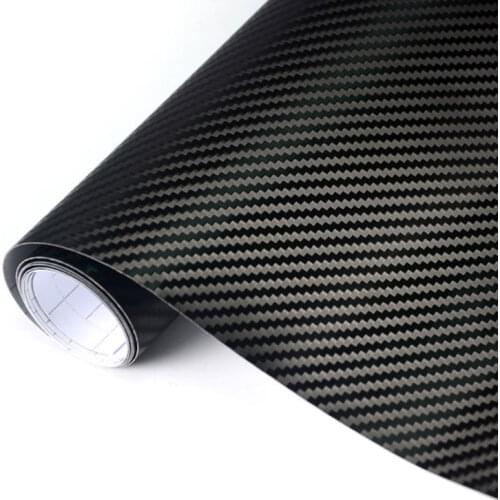 30cmx127cm Roll 3D Carbon Fiber Vinyl Car Body Film Sticker For Nissan 350Z Z33 Maxima A33 Sunny Skyline X-Trail