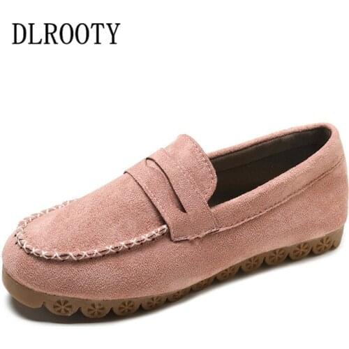 Women Flats Shoes Loafers Shallow Slip On 2019 Summer Fashion Platform Round Toe Sweet Flat Casual Solid Comfortable