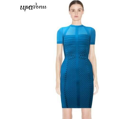 Free Shipping Elegant Women Mesh Patchwork Bandage Dress 2021 Summer O-Neck Short Sleeve Bodycon Celebrity Club Party Mini Dress