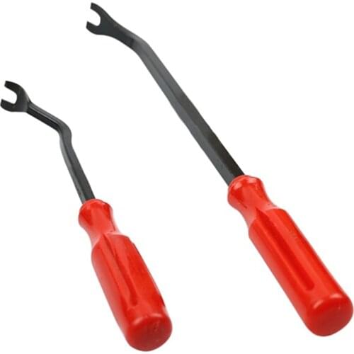 1pc Screwdriver Clip Fastener Car Door Panel Nail Puller Interior Trim Panels Tools Interior Accessories Auto Fastener Tools