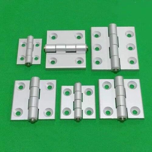 4 Holes 2020/3030/4040 aluminum profile plastic nylon hinges meter joint section connector door and window hinges