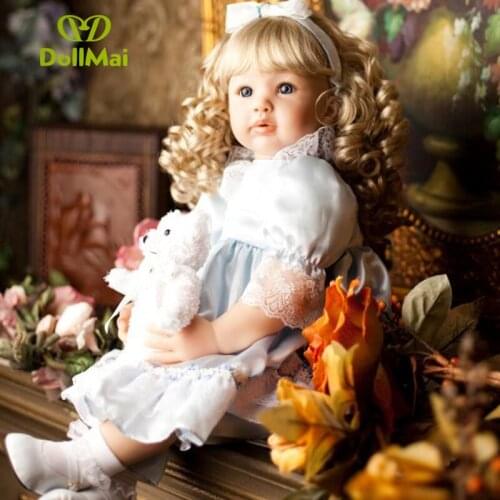 60cm Silicone Reborn Baby Doll vinyl newborn Lifelike collectible doll Girls Babies Toddler Dolls Child Kids Birthday Gift toys