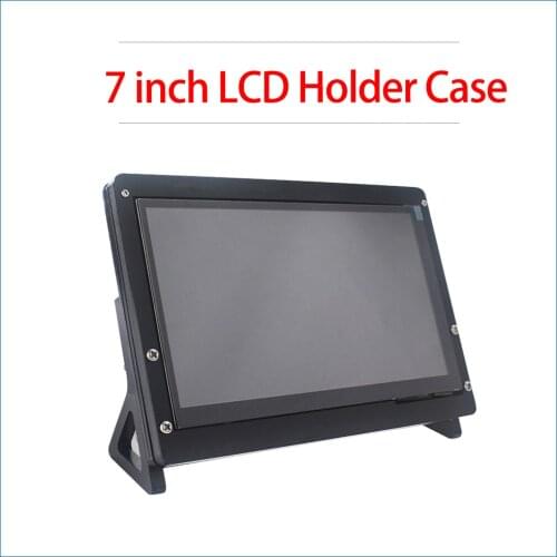 S ROBOT 7-inch LCD Display Touchscreen Housing Stand for Raspberry Pi 4 / 3B + / 3B Acrylic Stand 1024 * 600 RPI172