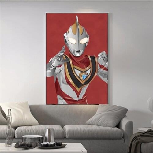 Altman Hanging Cartoon Childrens Room Digataro Mural Creative Simple Bedside Painting Decor Boys Bedroom Decoration Painting