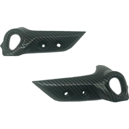 Carbon fiber color Bracket Headlight Upper Stay Side cover Support mount Holder mounting fairing For YAMAHA FZ6N FZ600 FZ6 04-09