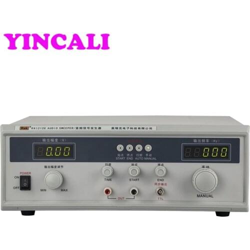 Audio Signal Generator RK1212E Digital Display Frequency Sweep Meter 60W Can Produce Stable,Low Distortion Sine Wave Signal