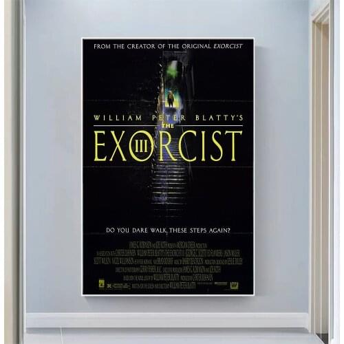 CP1063 The Exorcist III Classic Hot Movie Print Silk Fabric Poster Indoor Wall Art Decor Gift