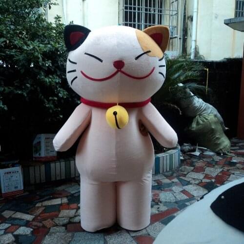 Cartoon Cat Mascot Costume Suits Cosplay Party Game Animal Fancy Dress Outfits Advertising Promotion Carnival Parade Halloween