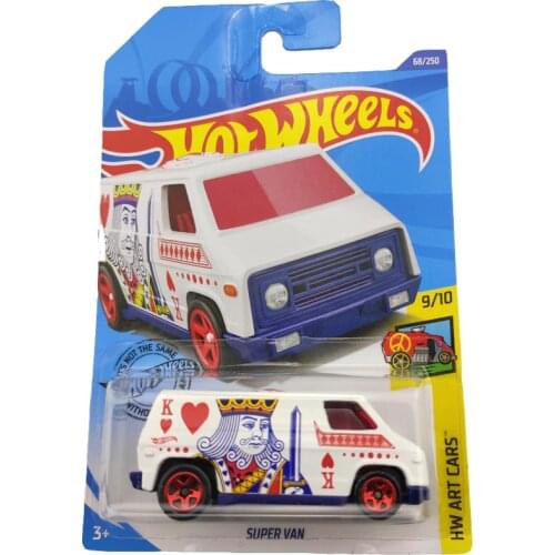2020-68Hot Wheels 1:64 Car SUPER VAN Metal Diecast Model Car Kids Toys Gift