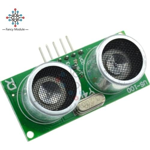 US-100 Ultrasonic Sensor Module DC 2.4V-5V With Temperature Compensation Range Distance 450cm For Arduino