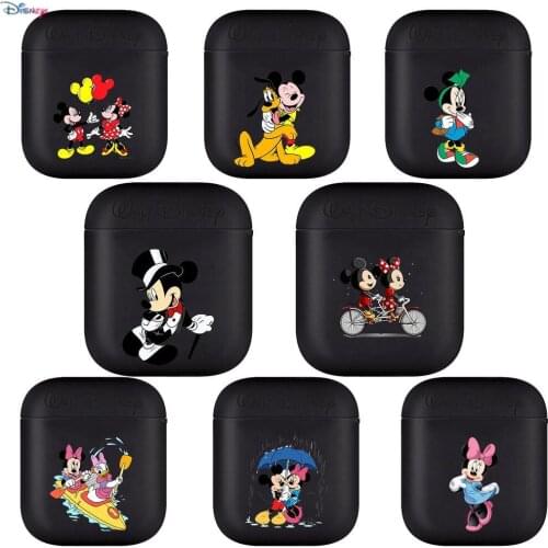 Disneys new Mickey Mouse authentic Soft Silicone Cases For Apple Airpods 1/2 Protective Bluetooth Wireless Earphone Cover For A
