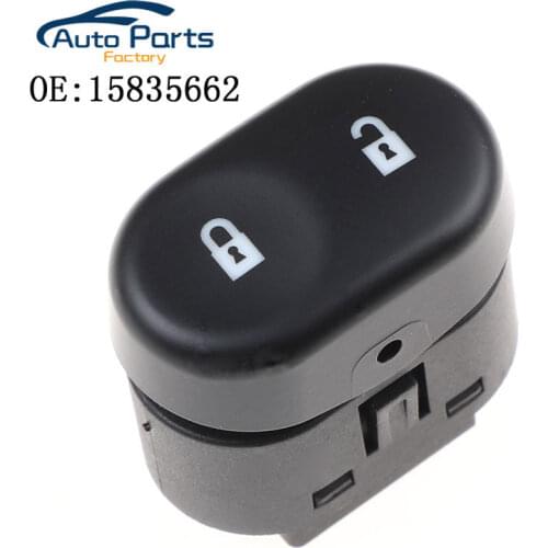 New For 08-09 Chevrolet Malibu RH Passenger Front Door LOCK SWITCH w/ Blue Light 15835662