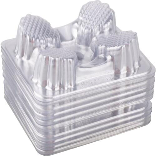 Melon And Squash Cradles Box Tray Prevents Rotting Pots Transparent Fruit 140x113mm Plant & Garden Support Protector Plastic