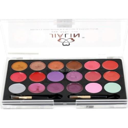 Professional LipStick 18 colors Palette Lip Gloss Makeup 3/packet 15915-A02