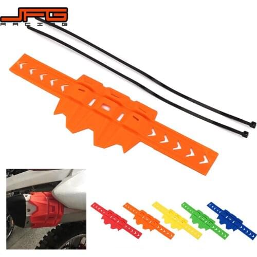 Motorcycle Exhaust Tail Pipe Protector Guard For KTM SX SXF EXC EXCF XC XCF XCW XCFW 125 150 250 300 350 450 525 530 2004-2020