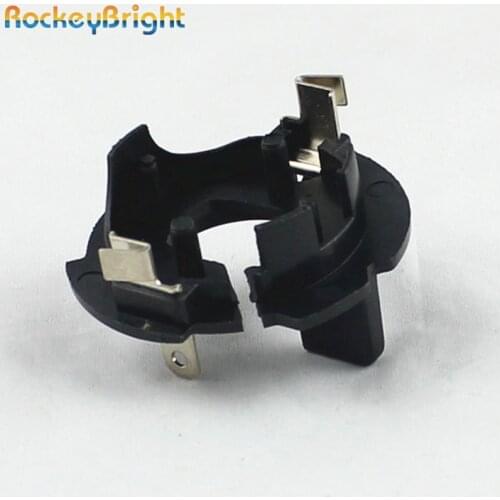 Rockeybright 2pcs xenon light bulb retaining clip holder adaptor base for vw jetta/golf 5