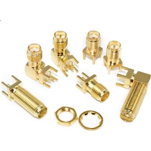 20PCS/Lot RP SMA-KE/KWE Female Jack Connector RF Antenna Coaxial Adapter External