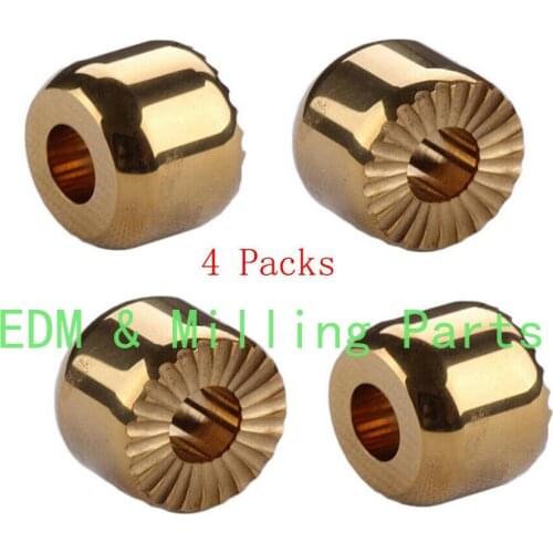 4x CNC Wire EDM Upper & Lower Titanium Power Feed M009 For DWC-HA, SZ, SX, CX, FX, QA, RA, FA (AF2, AF3, AT)