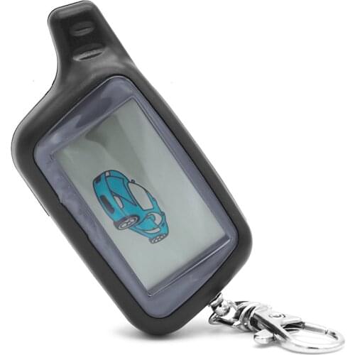 X5 LCD Remote Control Key Fob For Russian Version Vehicle Security Two way car alarm system TOMAHAWK X5 Keychain