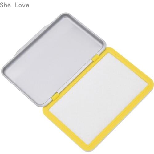 Chzimade Blank Ink Pad for Wax Sealing Melting Sealing Wax Stick Granule Invitation Card Christmas