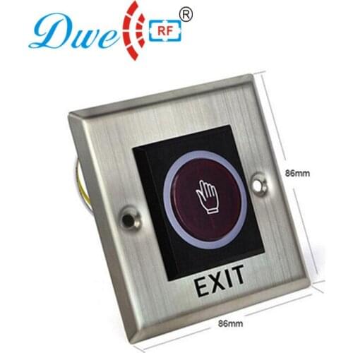 DWE CC RF access control released electronics 24V exit button with hand shape type