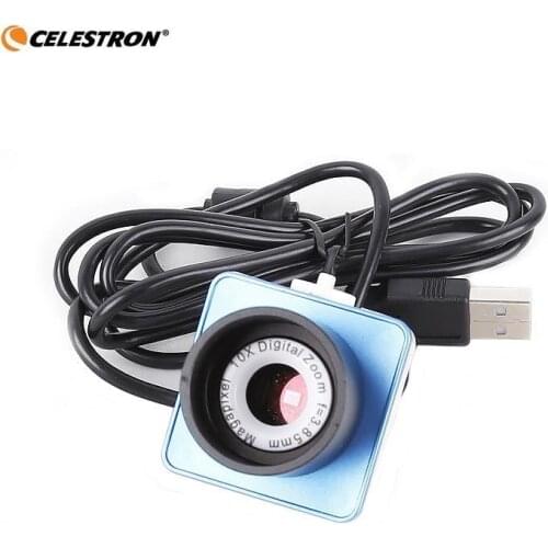 Celestron 1.25inch Telescope Electronic Eyepiece 0.3MP Digital Camera Lens with USB Port and Image Sensor for Astrophotography