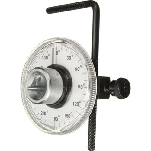 Wrench Adjustable 1/2 inch Drive Torque Angle Gauge Car Auto Garage Tool Set T10