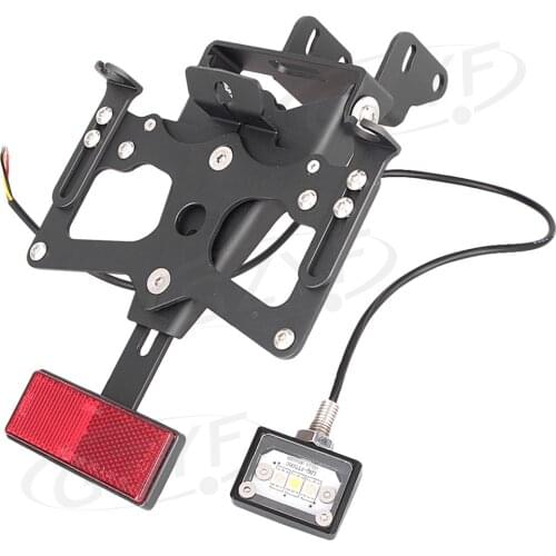 GZYF New Motorcycle License Plate Holder Fender Eliminator Fit for Yamaha YZF R25/R3 2015 2016 2017 2018