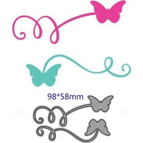Metal cutting dies cut die mold butterfly decoration Scrapbook paper craft knife mould blade punch stencils dies