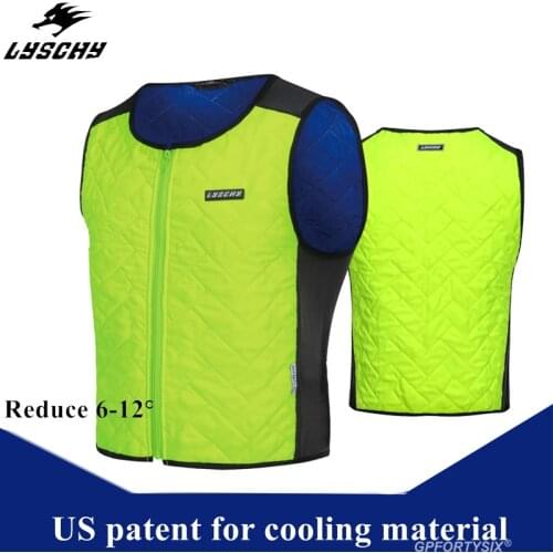 LYSCHY Motorcycle Cooling Vest Summer Motorbike Water Cooling Jacket For Men Motocross Street Riding Sports Ice Vest Hot Sell