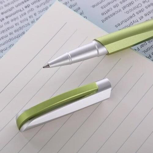 Picasso 960 Cyan Beauty Of Riemann Cutting Process Aluminum Roller Ball Pen Writing Pens For Men / Women Office & School