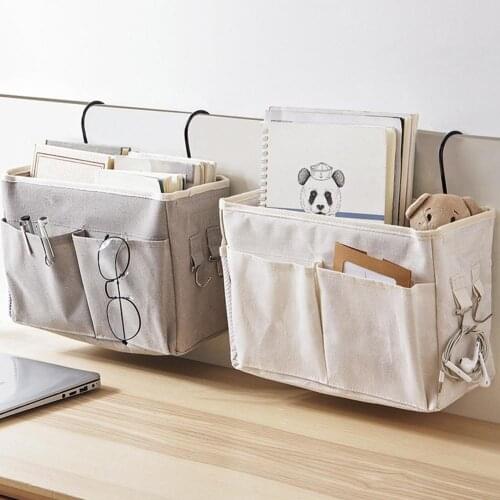 Caddy Hanging Organizer Bedside Storage Bag for Bunk and Hospital Beds, Dorm Rooms Bed Rails